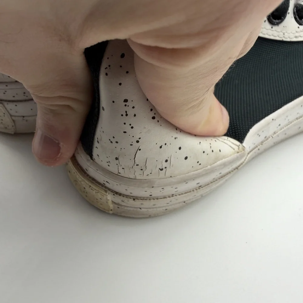 Converse has wear